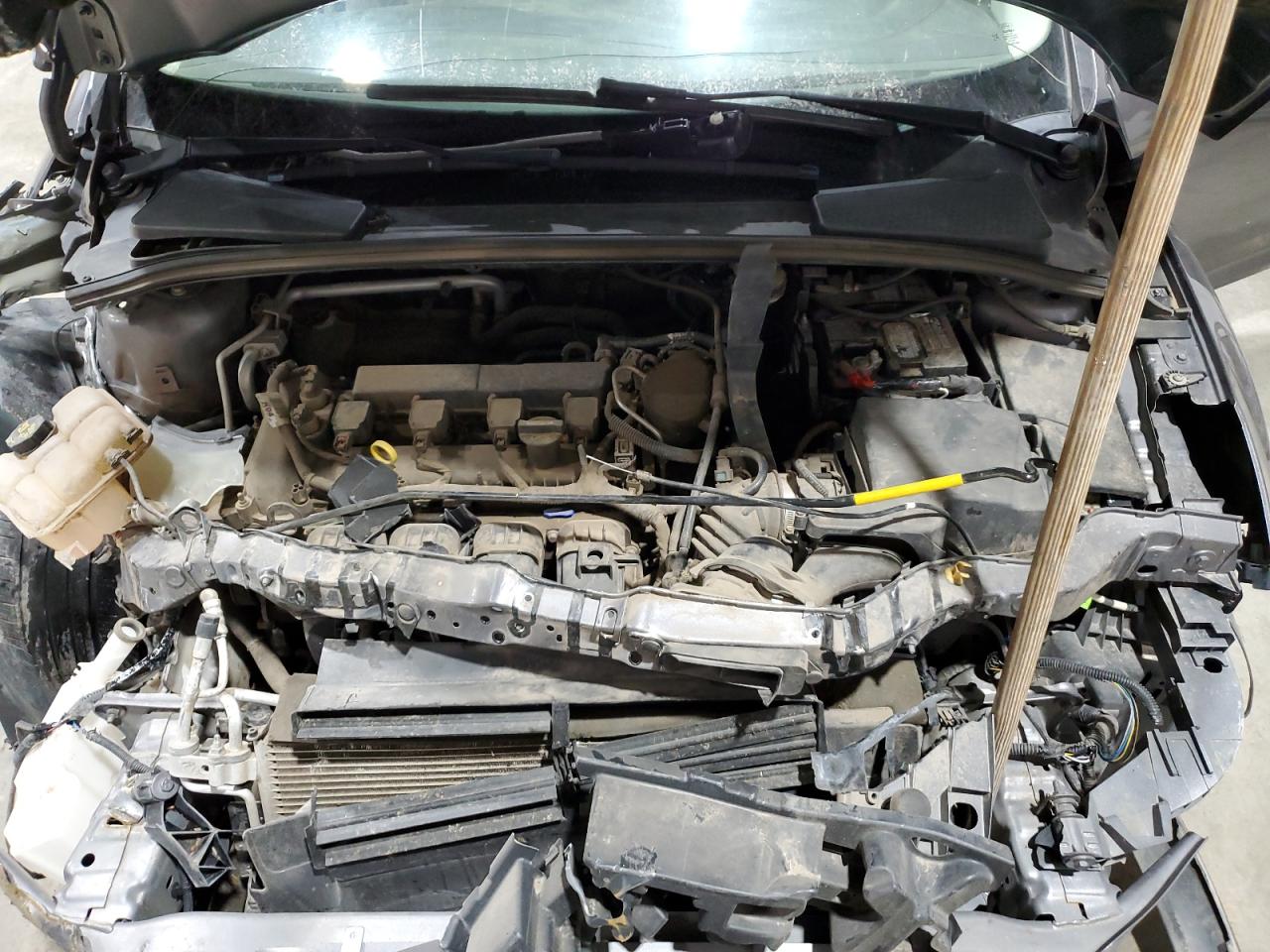2014 Ford Focus VIN 1FADP3F25EL376454 Copart auction photo, all over damage thumbnail 13
