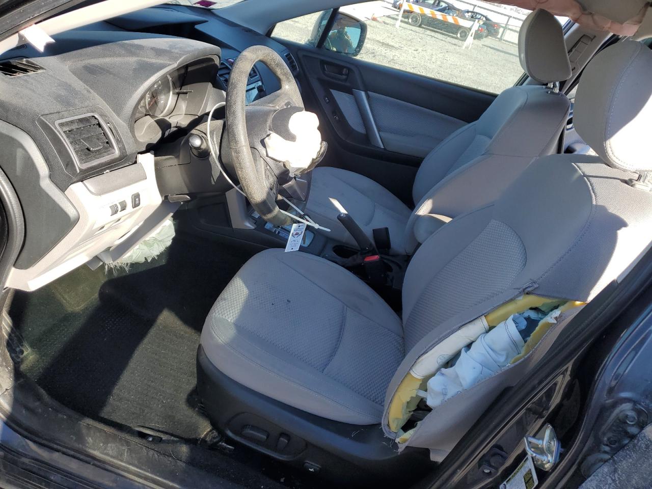 2018 Subaru Forester VIN JF2SJAEC7JH486891 Copart auction photo, front end damage thumbnail 7