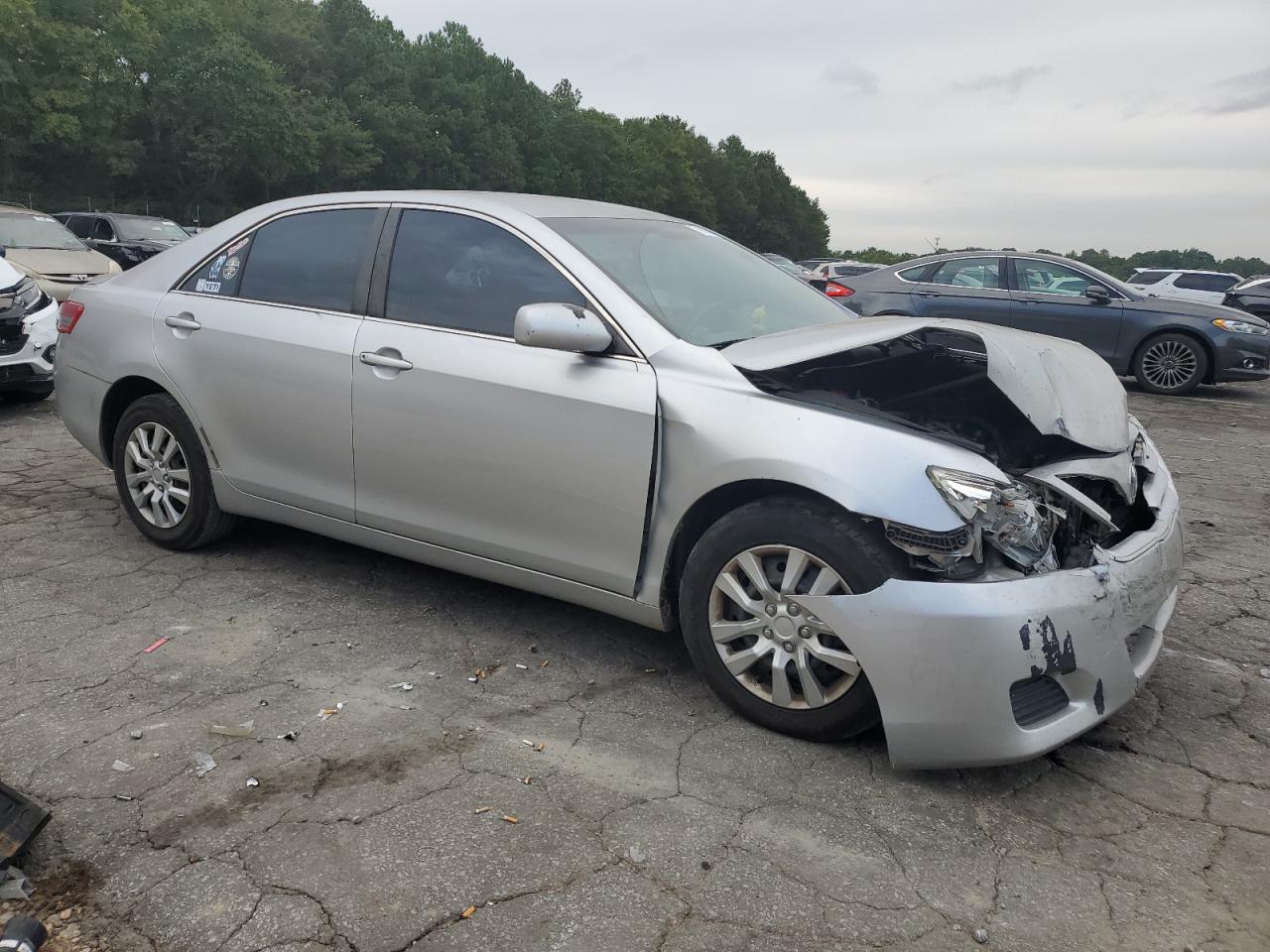 2011 Toyota Camry VIN 4T1BF3EK8BU118758 Copart auction photo, front end damage thumbnail 4
