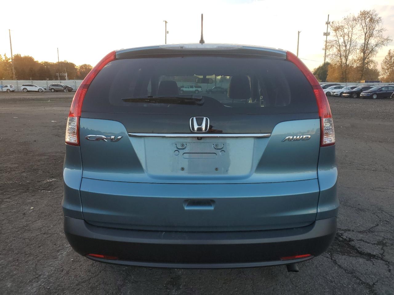 2014 Honda CR-V VIN 2HKRM4H51EH611782 Copart auction photo, front end damage thumbnail 6