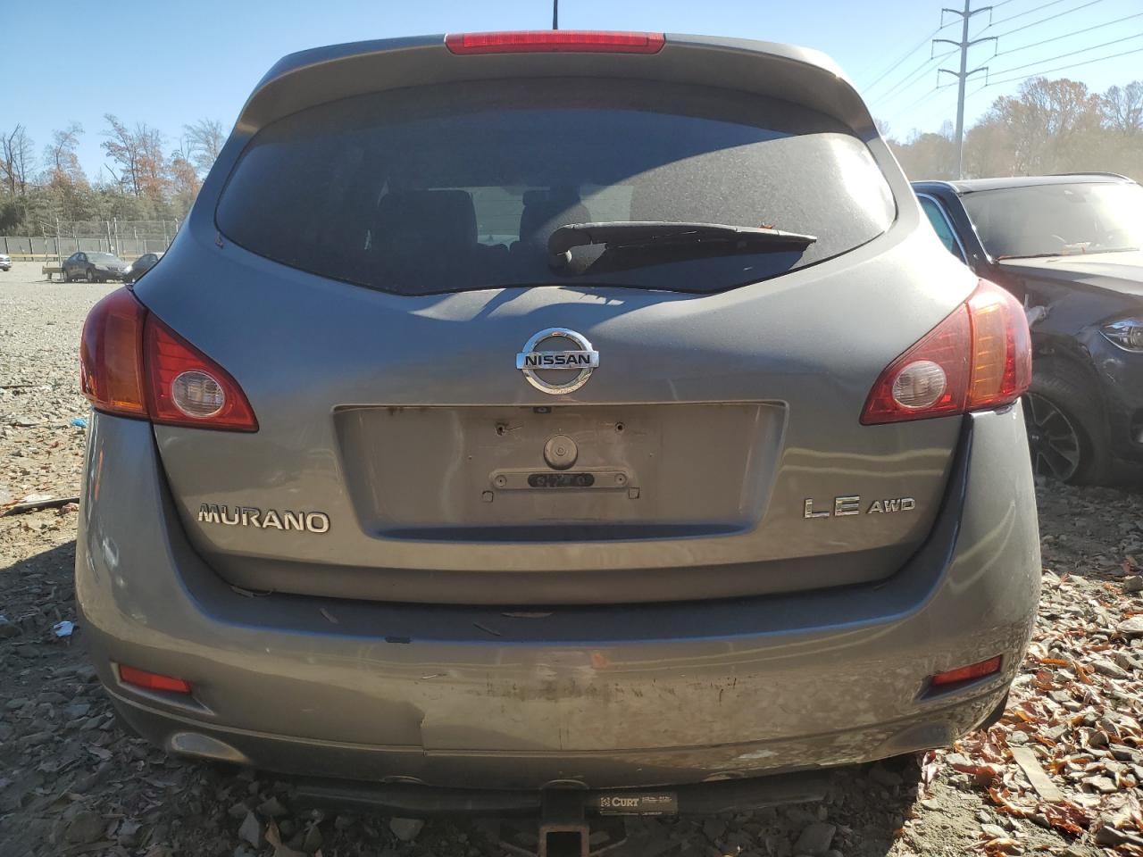 2009 Nissan Murano VIN JN8AZ18W29W138985 Copart auction photo, side damage thumbnail 6