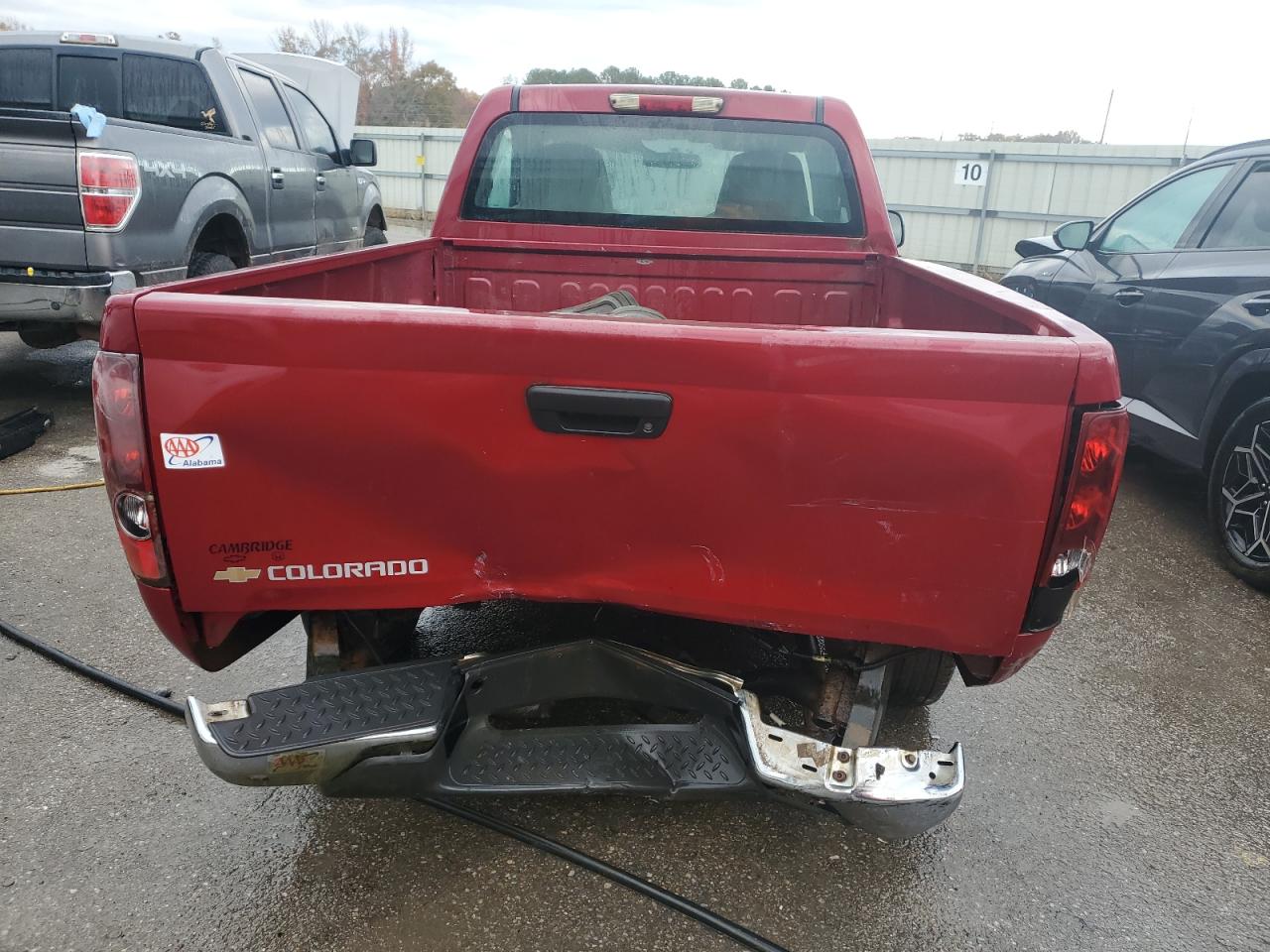 2006 Chevrolet Colorado VIN 1GCCS148368143709 Copart auction photo, rear end damage thumbnail 6