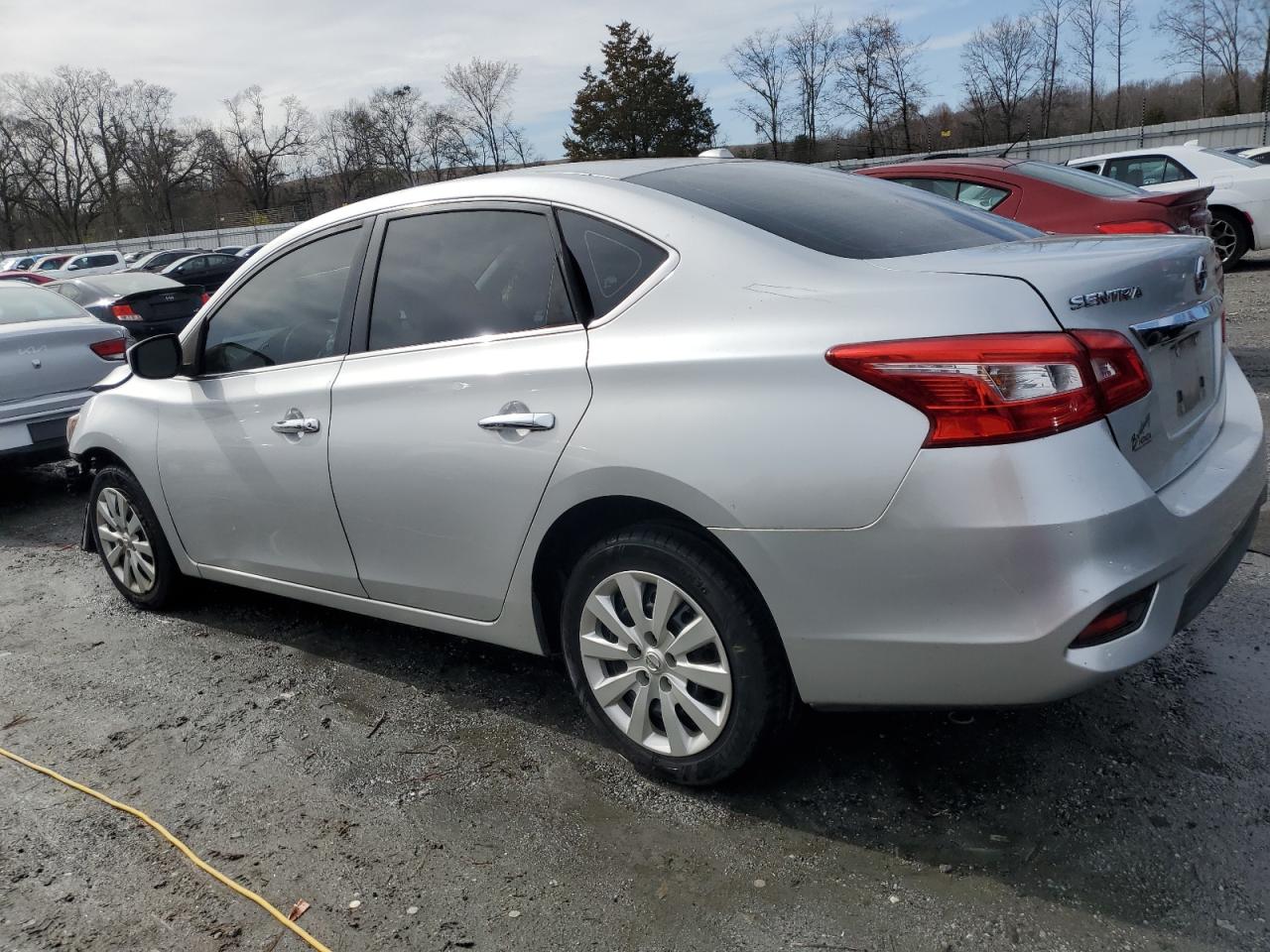 2016 Nissan Sentra VIN 3N1AB7AP0GL666844 Copart auction photo, front end / side damage thumbnail 2