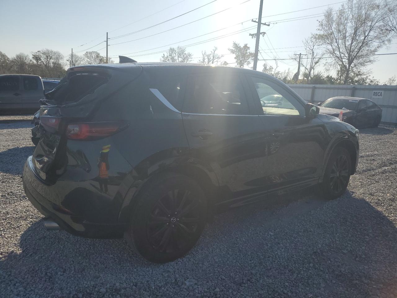 2023 Mazda CX-5 VIN JM3KFBAY6P0150557 Copart auction photo, rear end / front end damage thumbnail 3