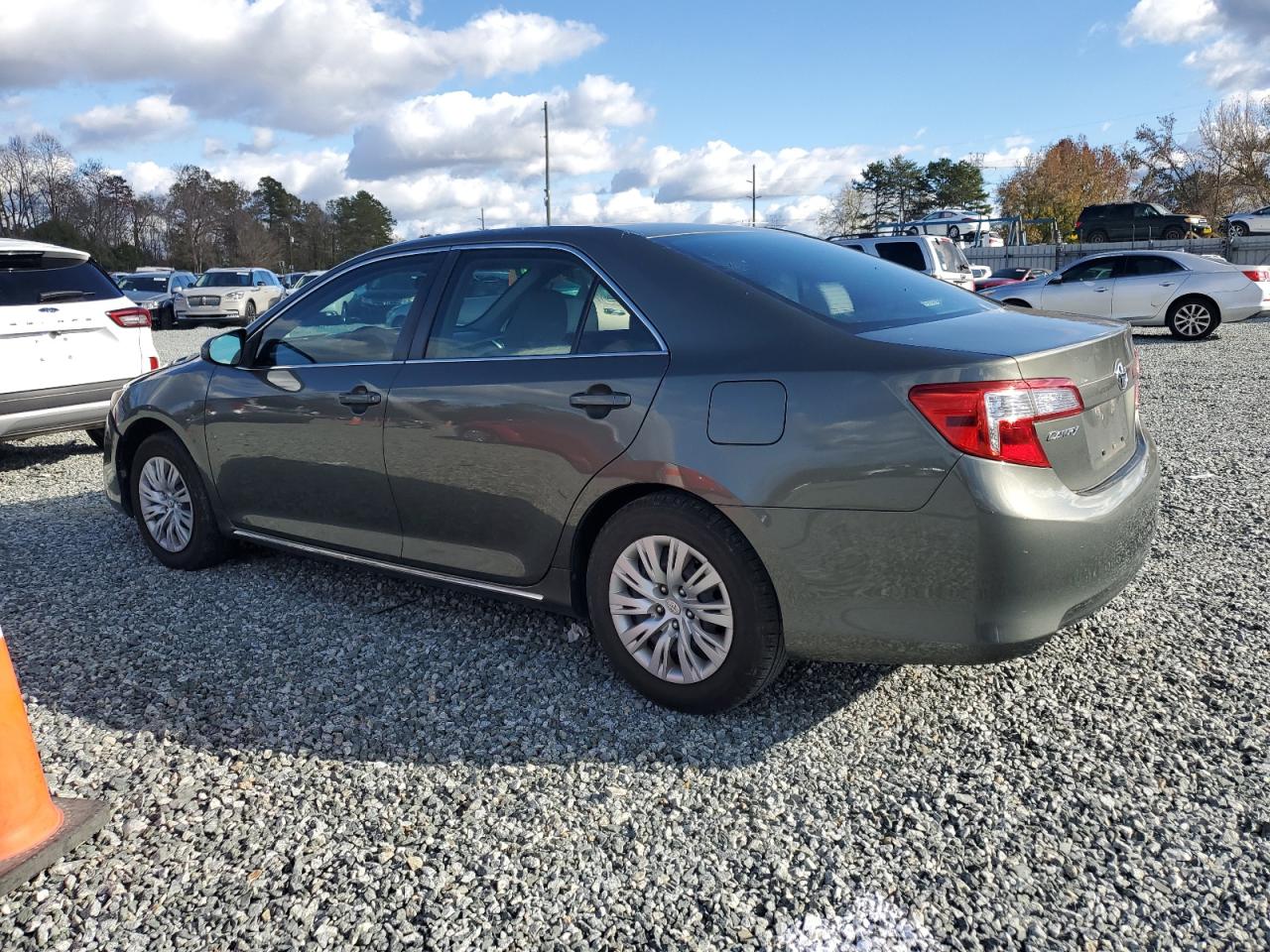 2012 Toyota Camry VIN 4T1BF1FK1CU592359 Copart auction photo, front end damage thumbnail 2