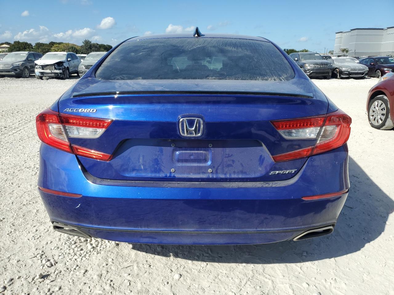 2021 Honda Accord VIN 1HGCV1F34MA098263 Copart auction photo, front end damage thumbnail 6