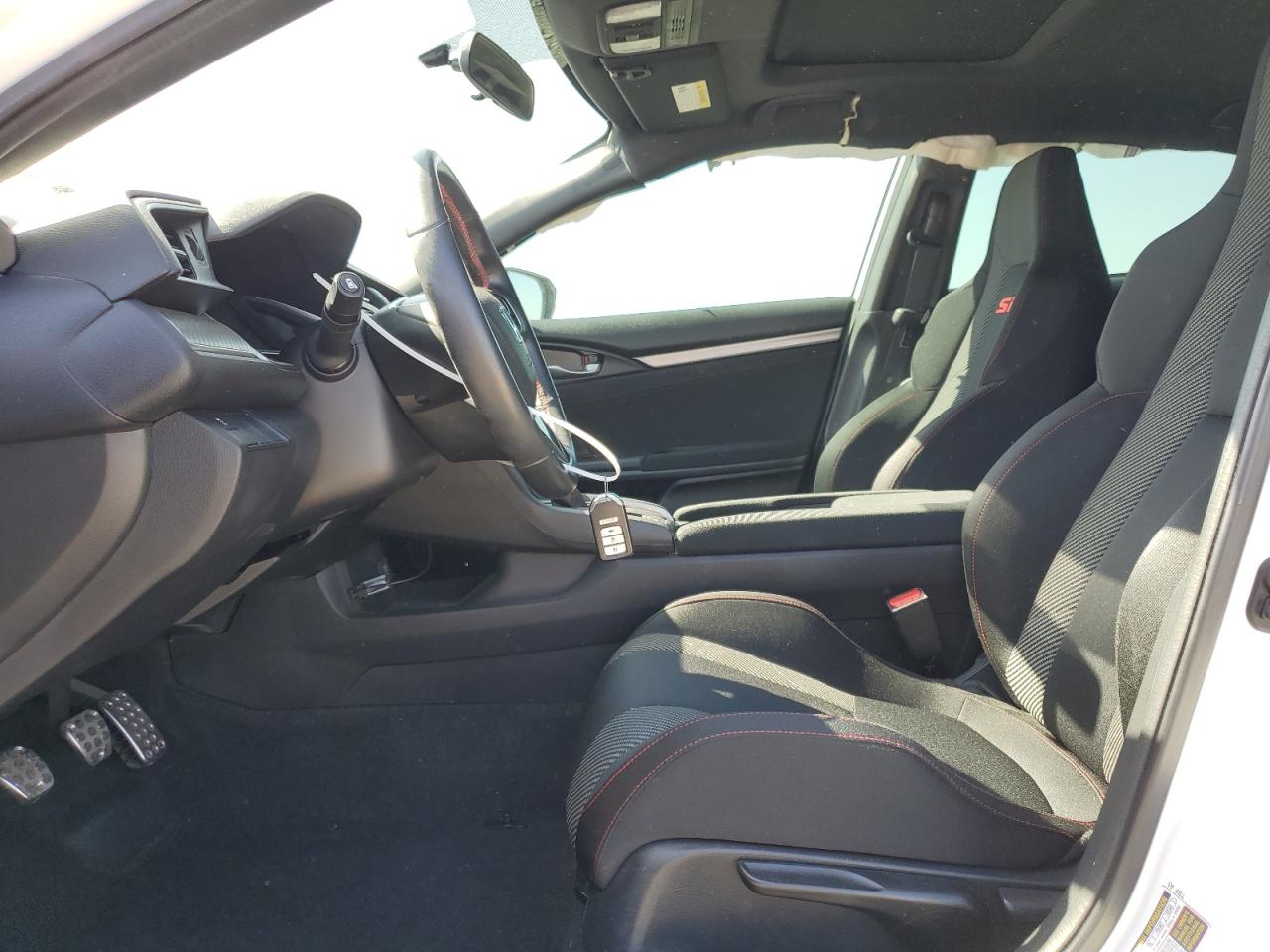 2019 Honda Civic VIN 2HGFC1E53KH702129 Copart auction photo, rear end / side damage thumbnail 7