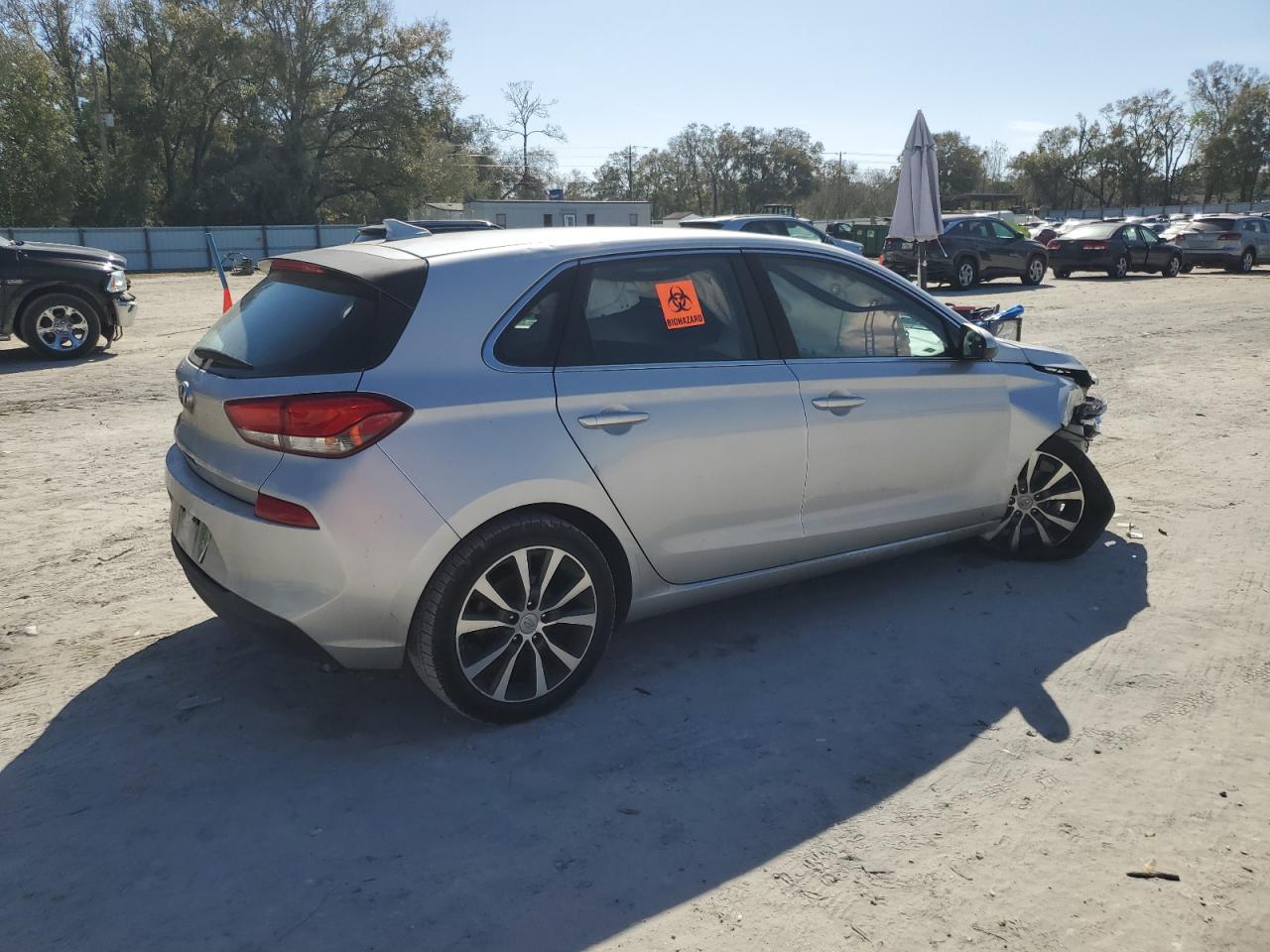 2018 Hyundai Elantra VIN KMHH35LE9JU068625 Copart auction photo, front end / undercarriage damage thumbnail 3