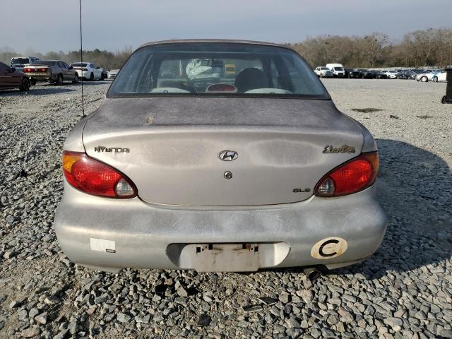 2000 Hyundai Elantra VIN KMHJF35F5YU001615 Copart auction photo, minor dent/scratches damage thumbnail 6