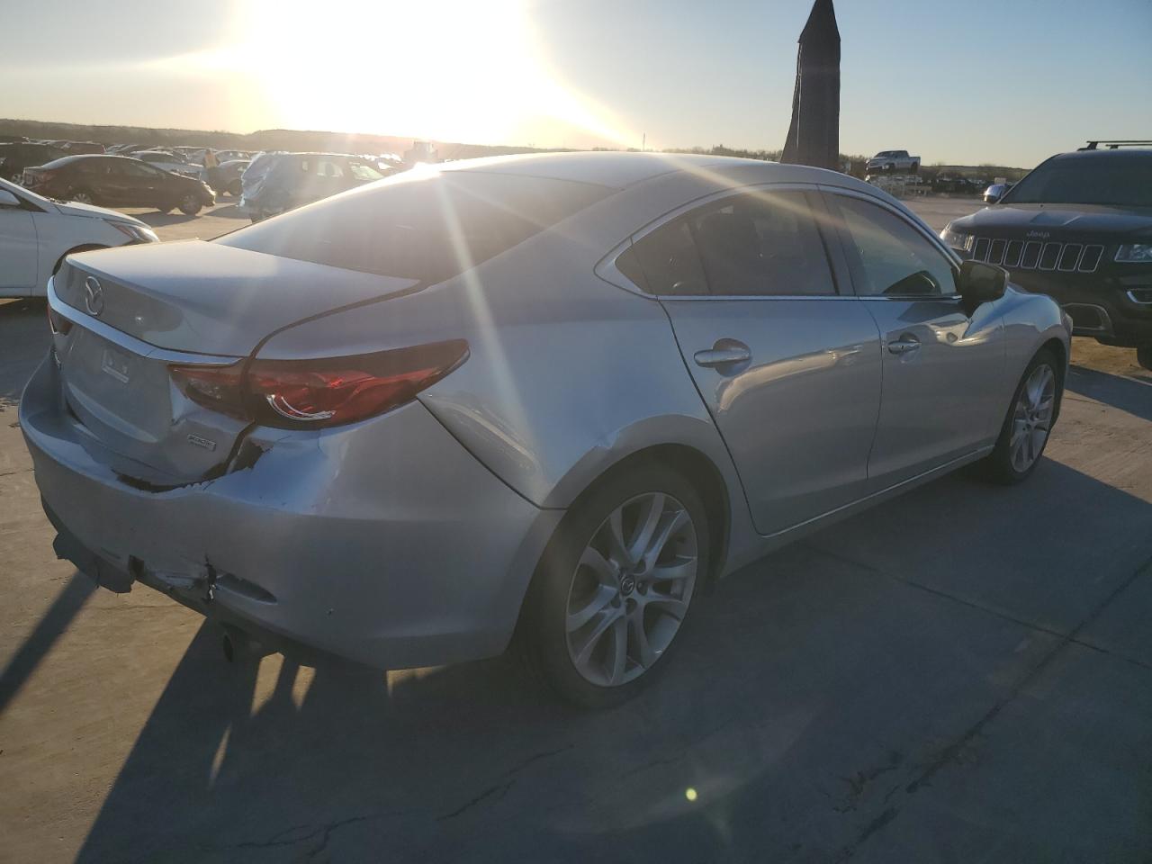 2017 Mazda 6 VIN JM1GL1V58H1121686 Copart auction photo, all over damage thumbnail 3