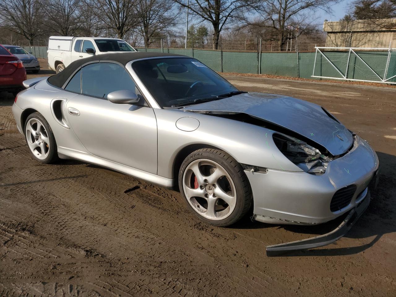 2004 Porsche 911 VIN WP0CB29954S676877 Copart auction photo, front end / minor dent/scratches damage thumbnail 4