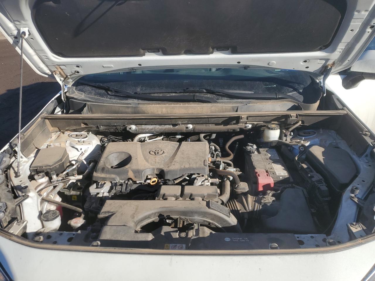 2021 Toyota RAV 4 VIN 2T3C1RFV9MW150837 Copart auction photo, rear end damage thumbnail 12