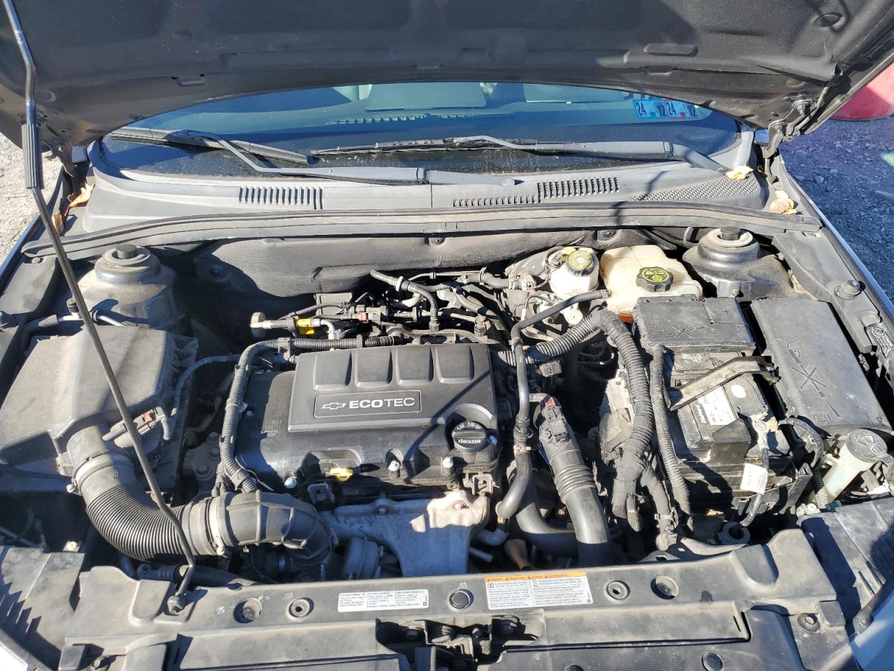 2014 Chevrolet Cruze VIN 1G1PE5SB9E7240988 Copart auction photo, side damage thumbnail 11