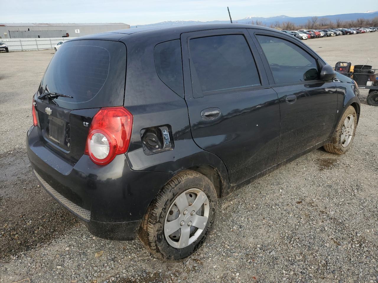 2009 Chevrolet Aveo VIN KL1TD66E69B650192 Copart auction photo, water/flood damage thumbnail 3