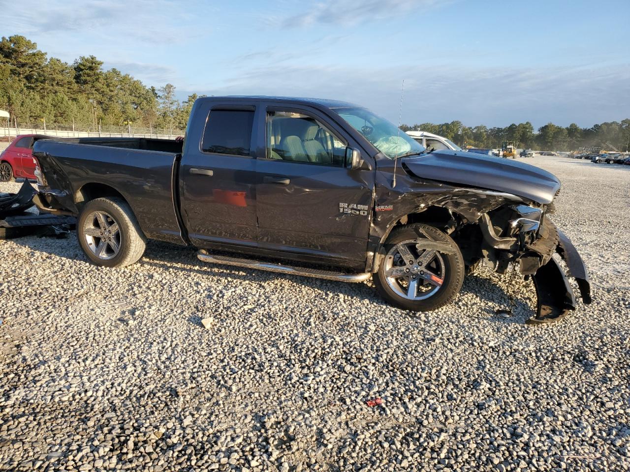 2014 RAM 1500 VIN 1C6RR6FT1ES237391 Copart auction photo, front end / rear end damage thumbnail 4