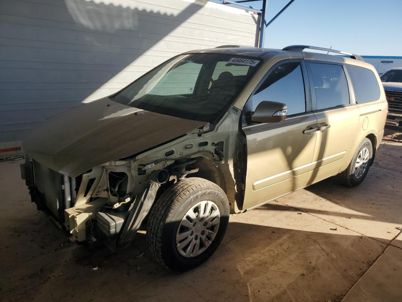 2011 KIA Sedona VIN KNDMG4C78B6407528