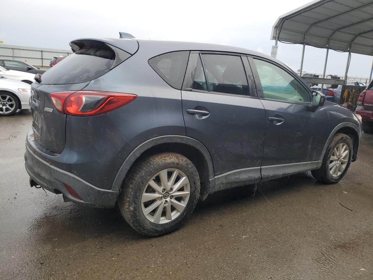 2013 Mazda CX-5 VIN JM3KE4CE1D0124767 Copart auction photo, rear end damage thumbnail 3