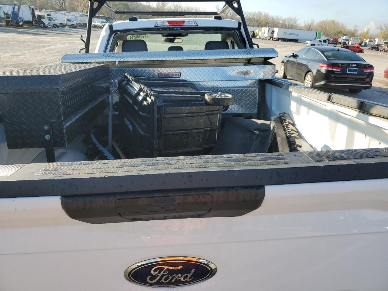 2021 Ford F-150 VIN 1FTMF1CB3MKF14406 Copart auction photo, front end / undercarriage damage thumbnail 11