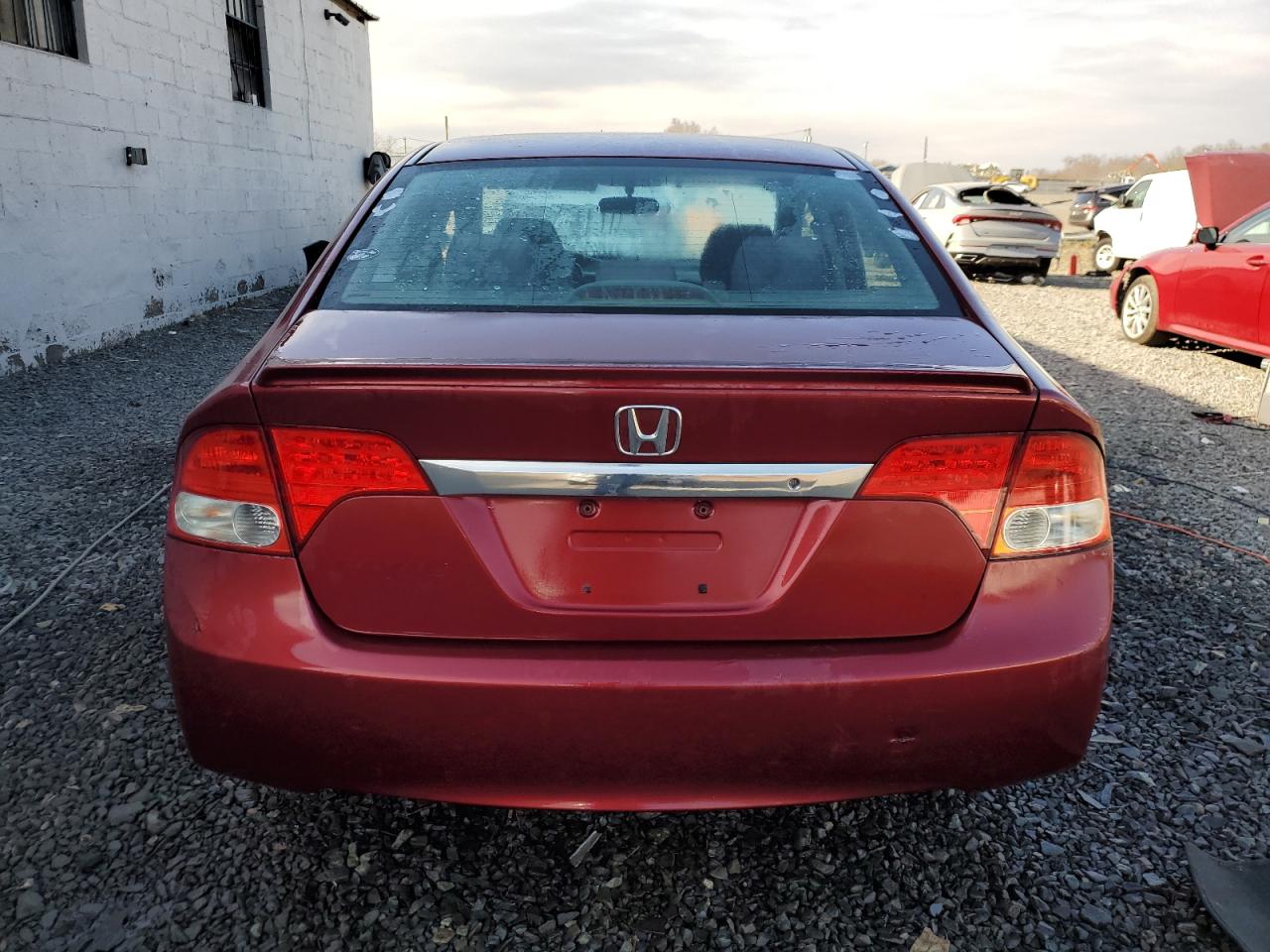2009 Honda Civic VIN 2HGFA15689H514196 Copart auction photo, side / front end damage thumbnail 6