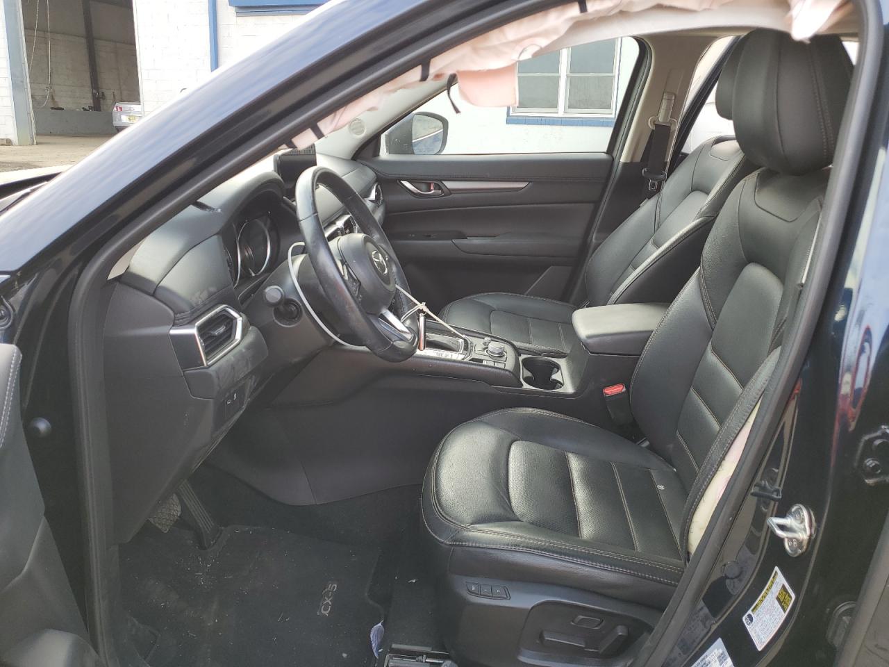 2022 Mazda CX-5 VIN JM3KFBCM6N1620586 Copart auction photo, side damage thumbnail 7