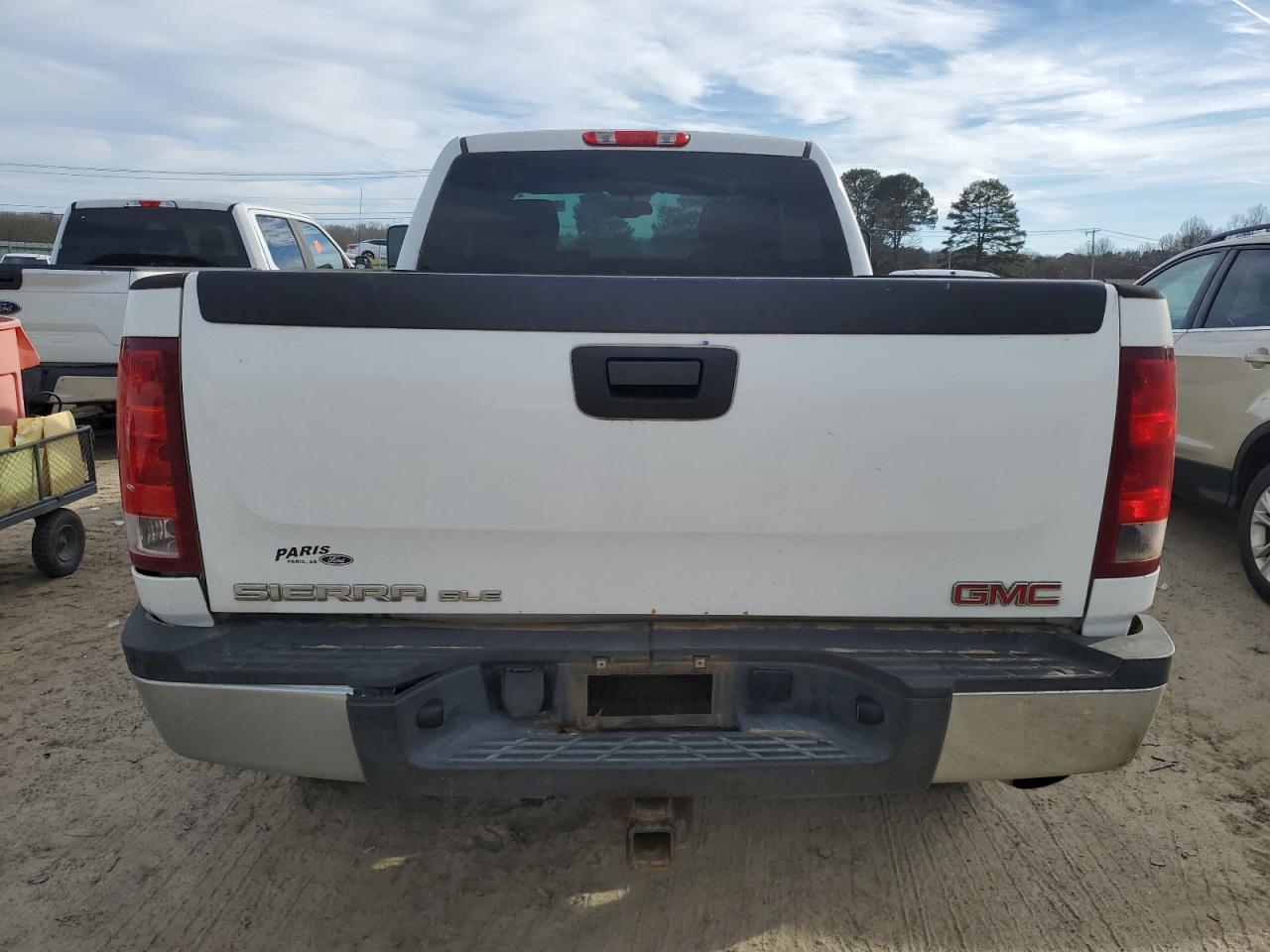 2010 GMC Sierra VIN 1GT5K0BG4AZ181711 Copart auction photo, rear end / front end damage thumbnail 6