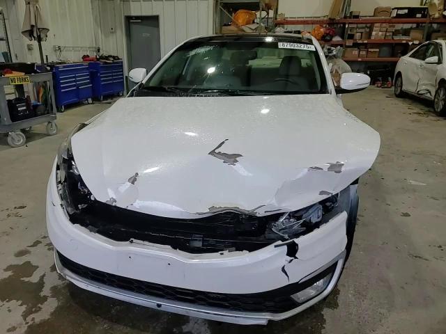 2012 KIA Optima VIN KNAGM4AD9C5030260 Copart auction photo, front end / side damage thumbnail 11