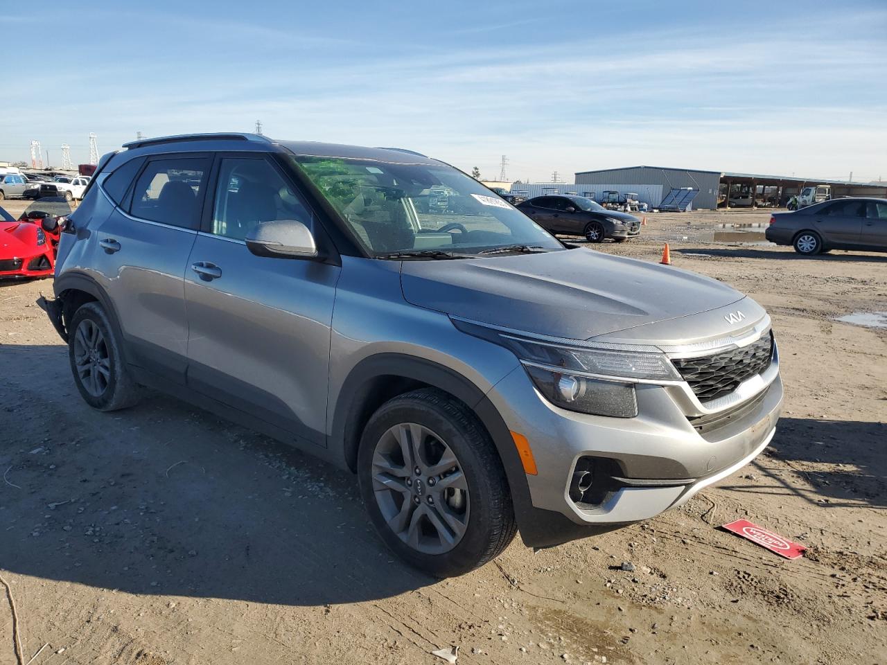 2022 KIA Seltos VIN KNDEU2AA6N7345187 Copart auction photo, rear end / minor dent/scratches damage thumbnail 4