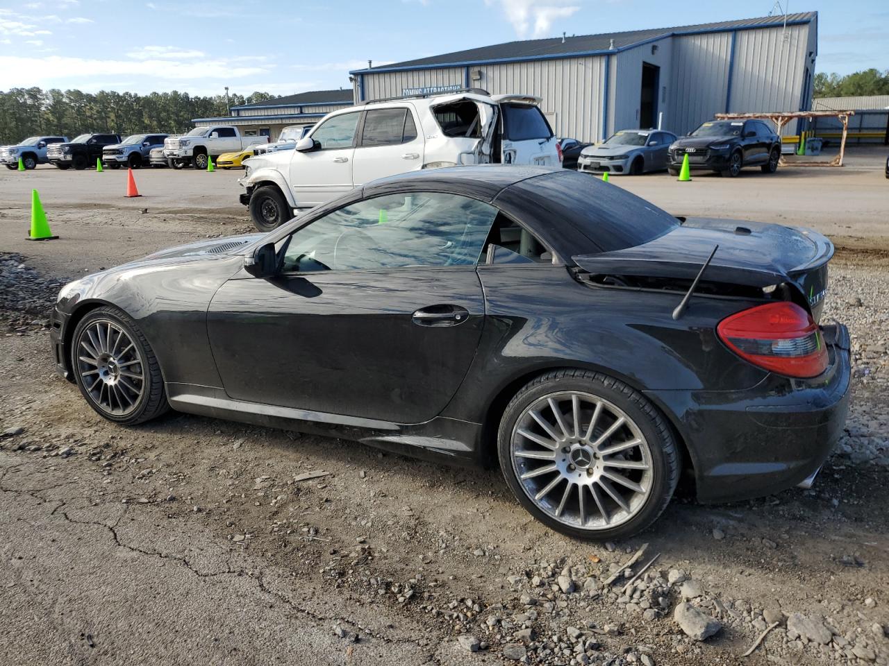 2010 Mercedes-Benz SLK-klasse VIN WDBWK5JAXAF227850 Copart auction photo, rear end damage thumbnail 2