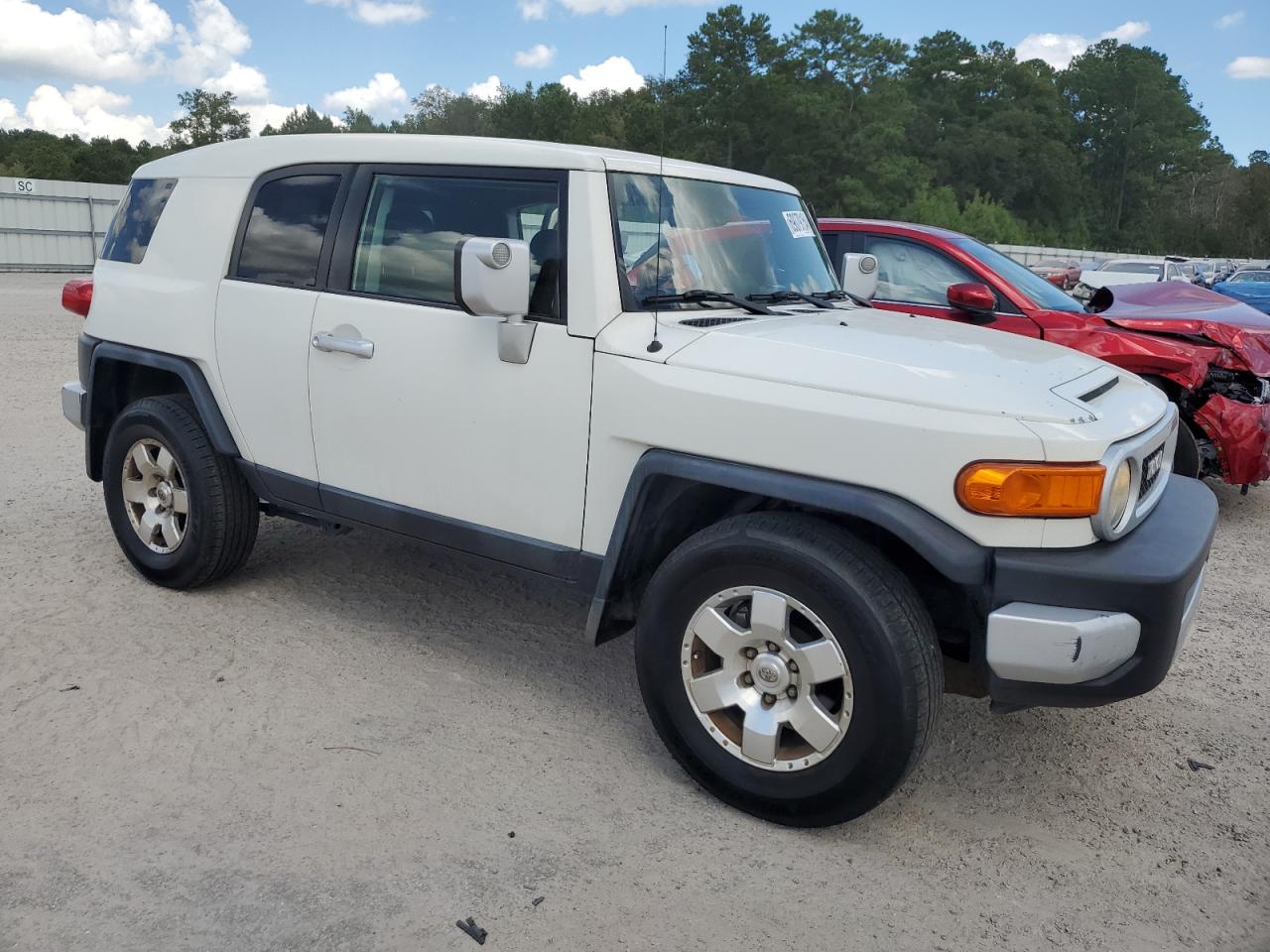 2010 Toyota FJ Cruiser VIN JTEZU4BF5AK009217 Copart auction photo, all over damage thumbnail 4