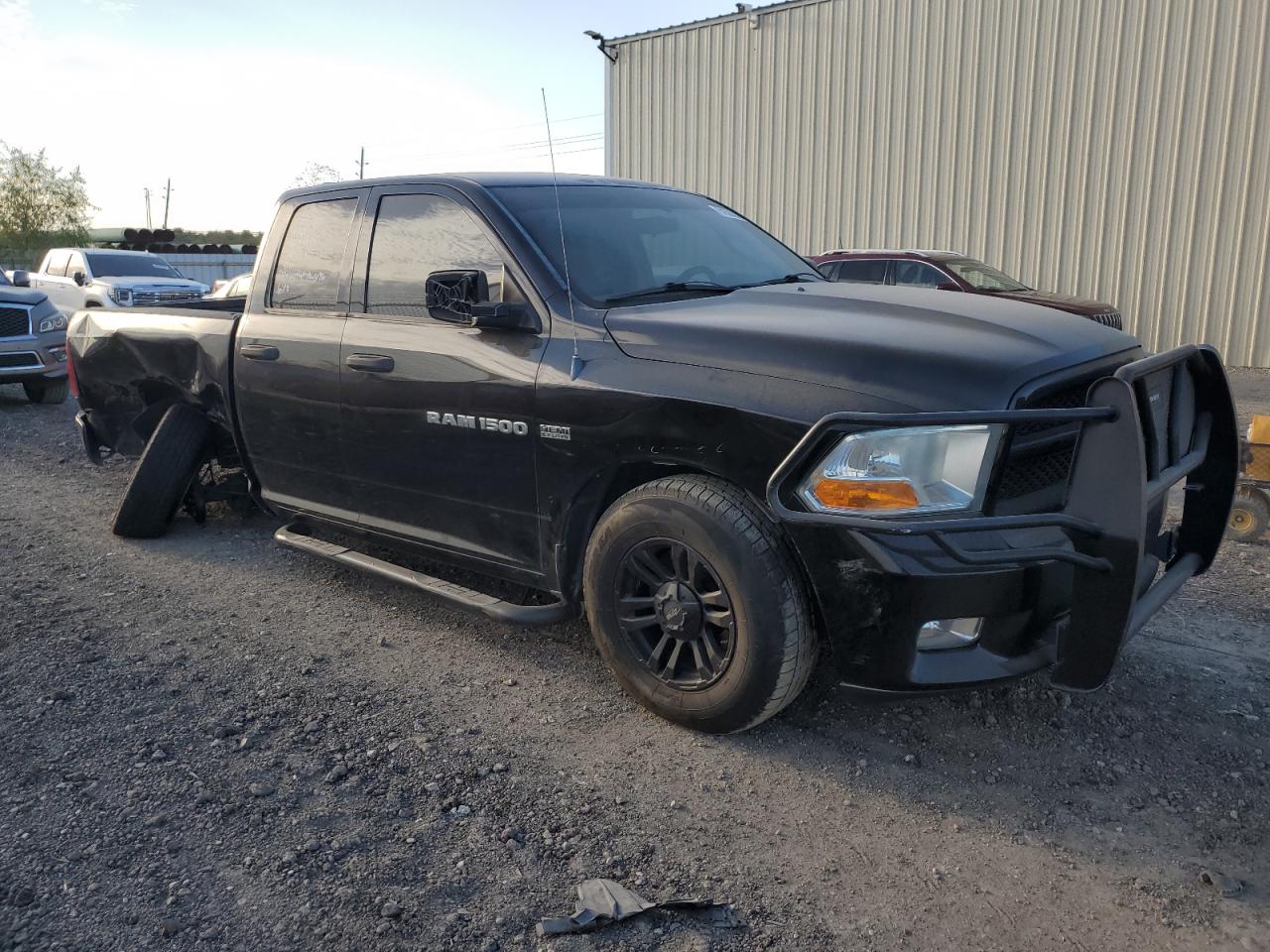 2012 Dodge RAM VIN 1C6RD6FT0CS182699 Copart auction photo, rear end / side damage thumbnail 4