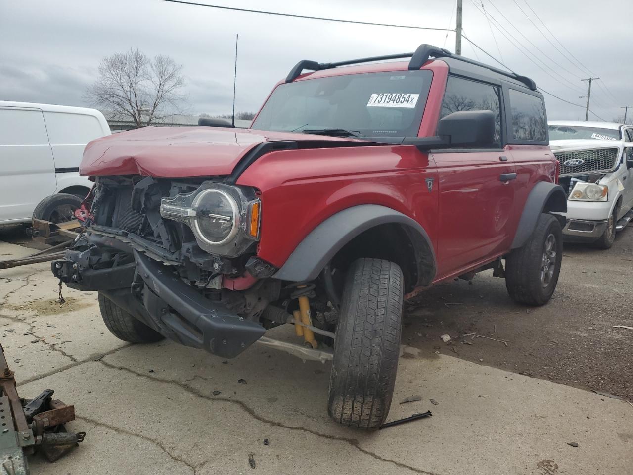 2021 Ford Bronco VIN 1FMDE5CP4MLA64180