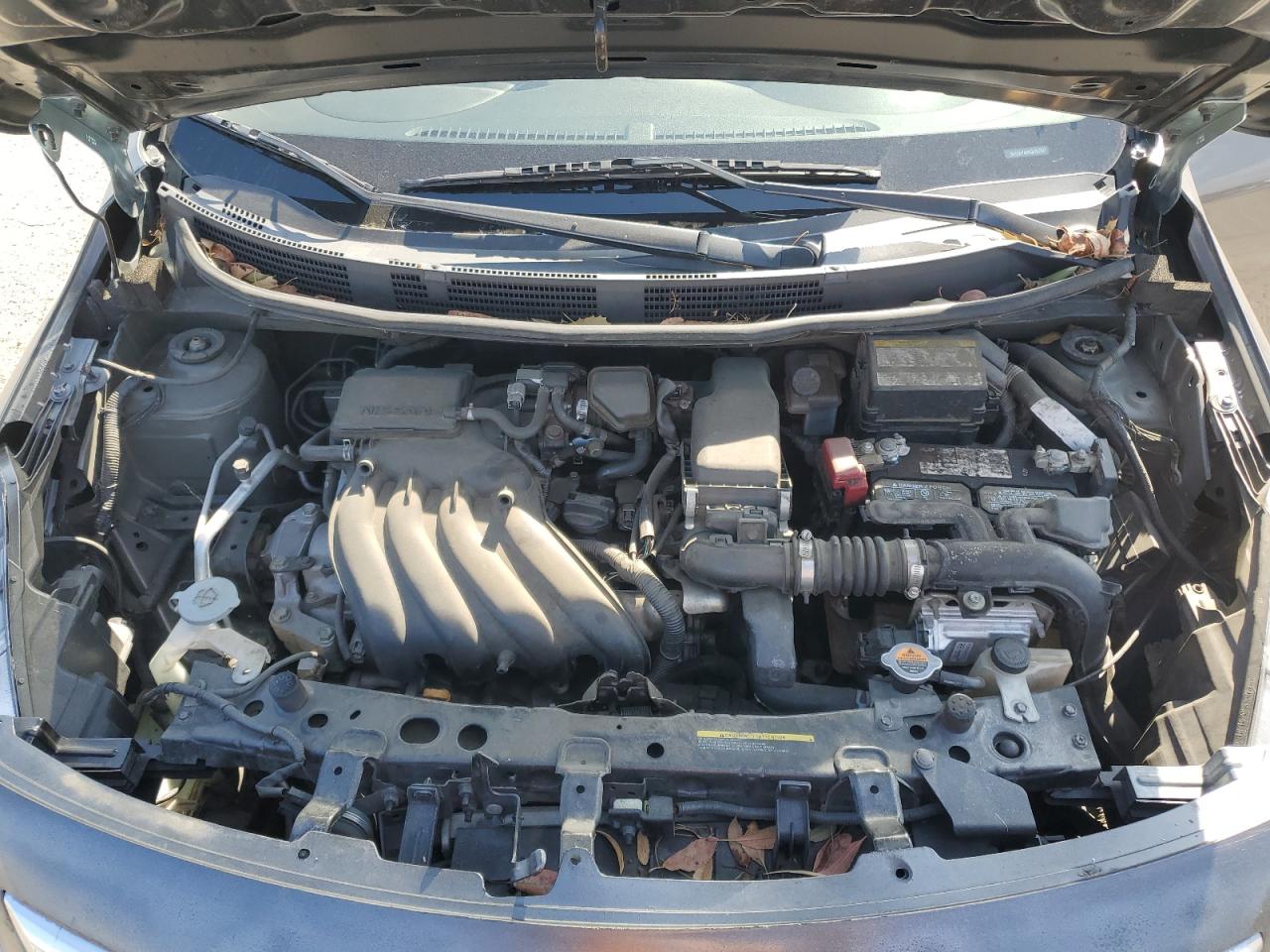2016 Nissan Versa VIN 3N1CN7AP6GL887607 Copart auction photo, front end damage thumbnail 11