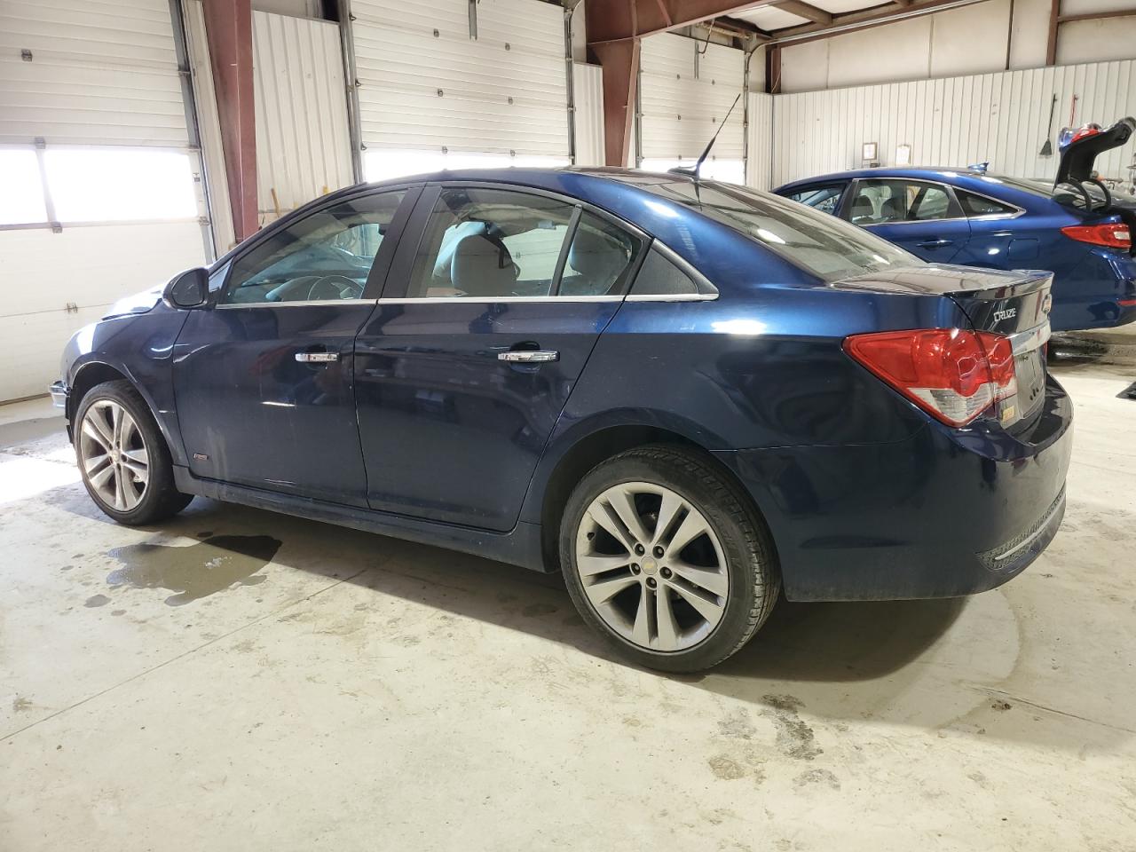 2011 Chevrolet Cruze VIN 1G1PH5S91B7230682 Copart auction photo, front end / rear end damage thumbnail 2