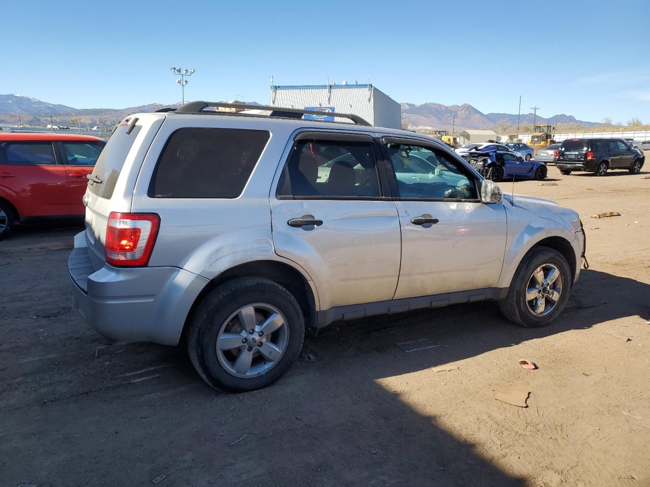 2011 Ford Escape VIN 1FMCU0DG8BKA51788 Copart auction photo, rear end / front end damage thumbnail 3