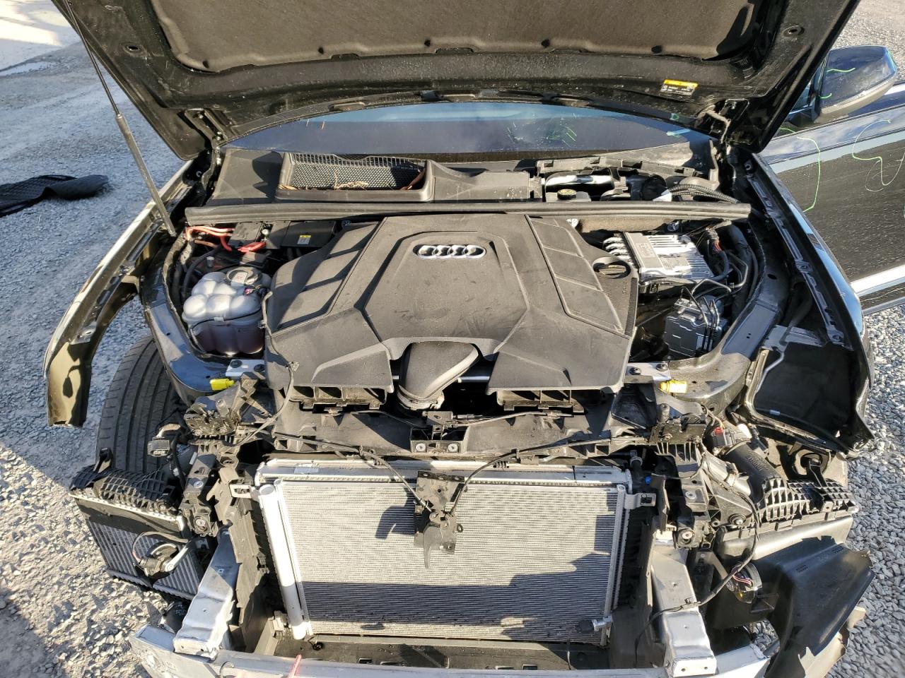 2022 Audi Q7 VIN WA1AXBF73ND016297 Copart auction photo, front end damage thumbnail 12
