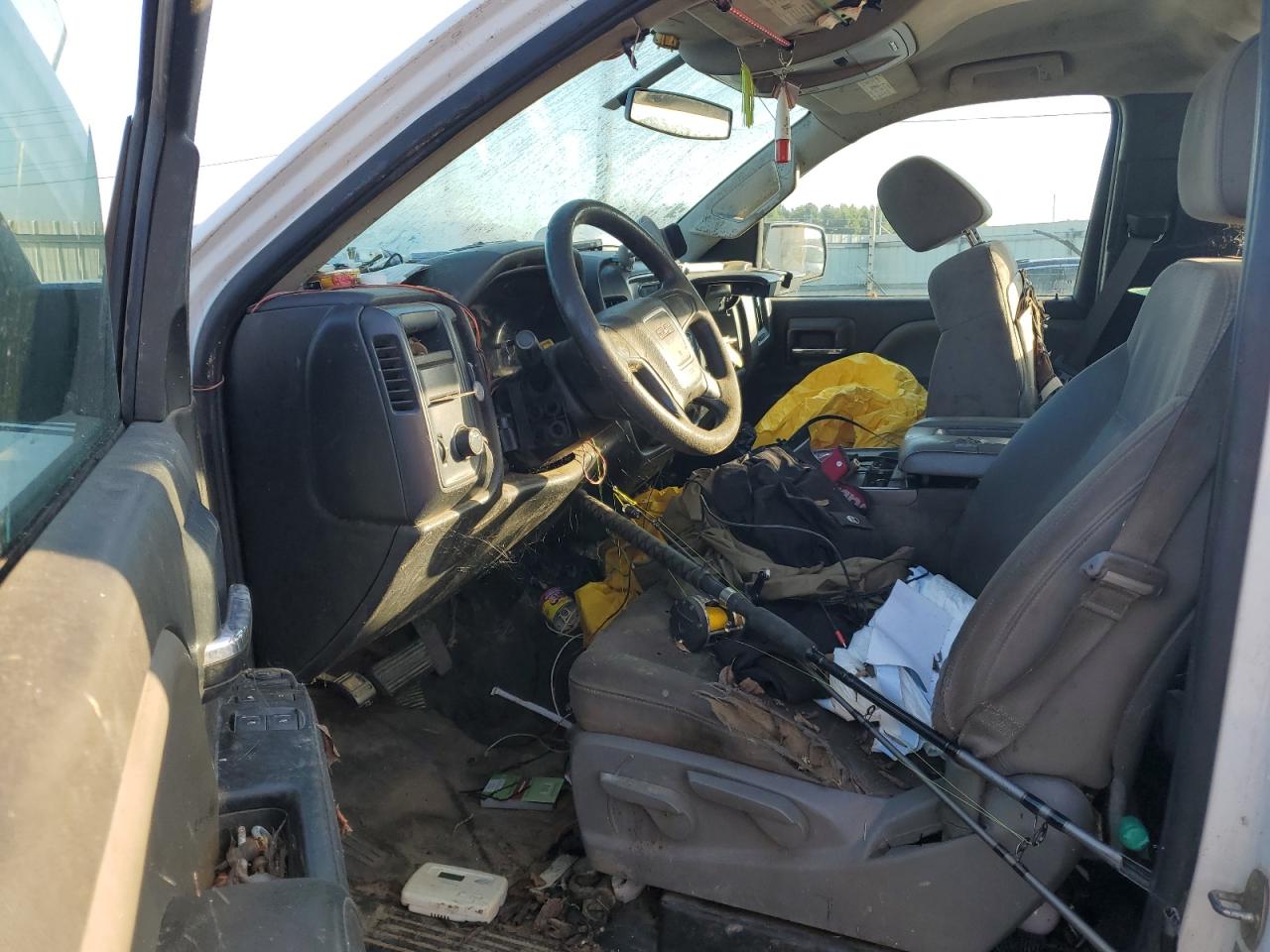 2015 GMC Sierra VIN 1GTN1TECXFZ901582 Copart auction photo, burn / rear end damage thumbnail 7
