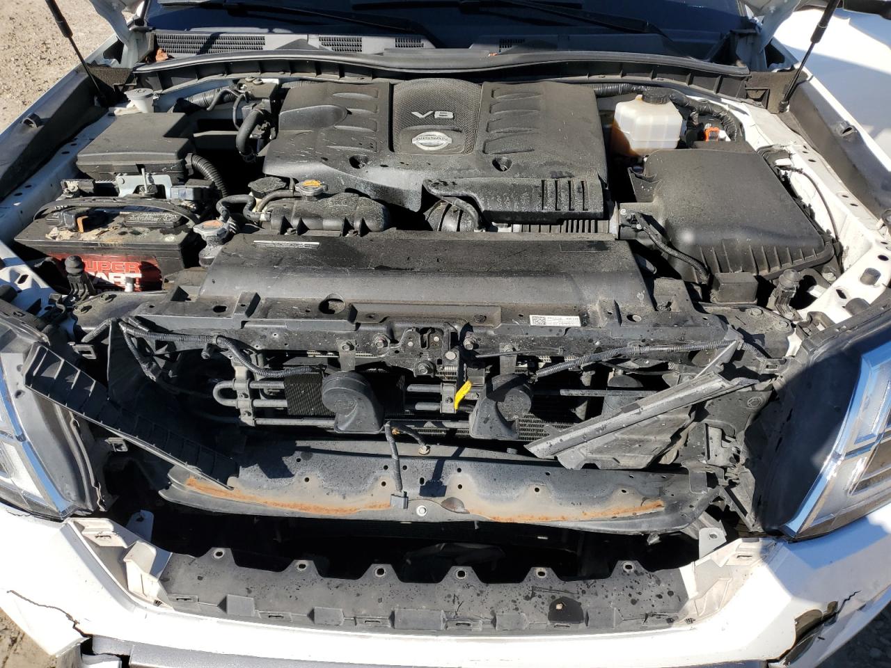 2021 Nissan Armada VIN JN8AY2BC4M9147119 Copart auction photo, front end / minor dent/scratches damage thumbnail 13