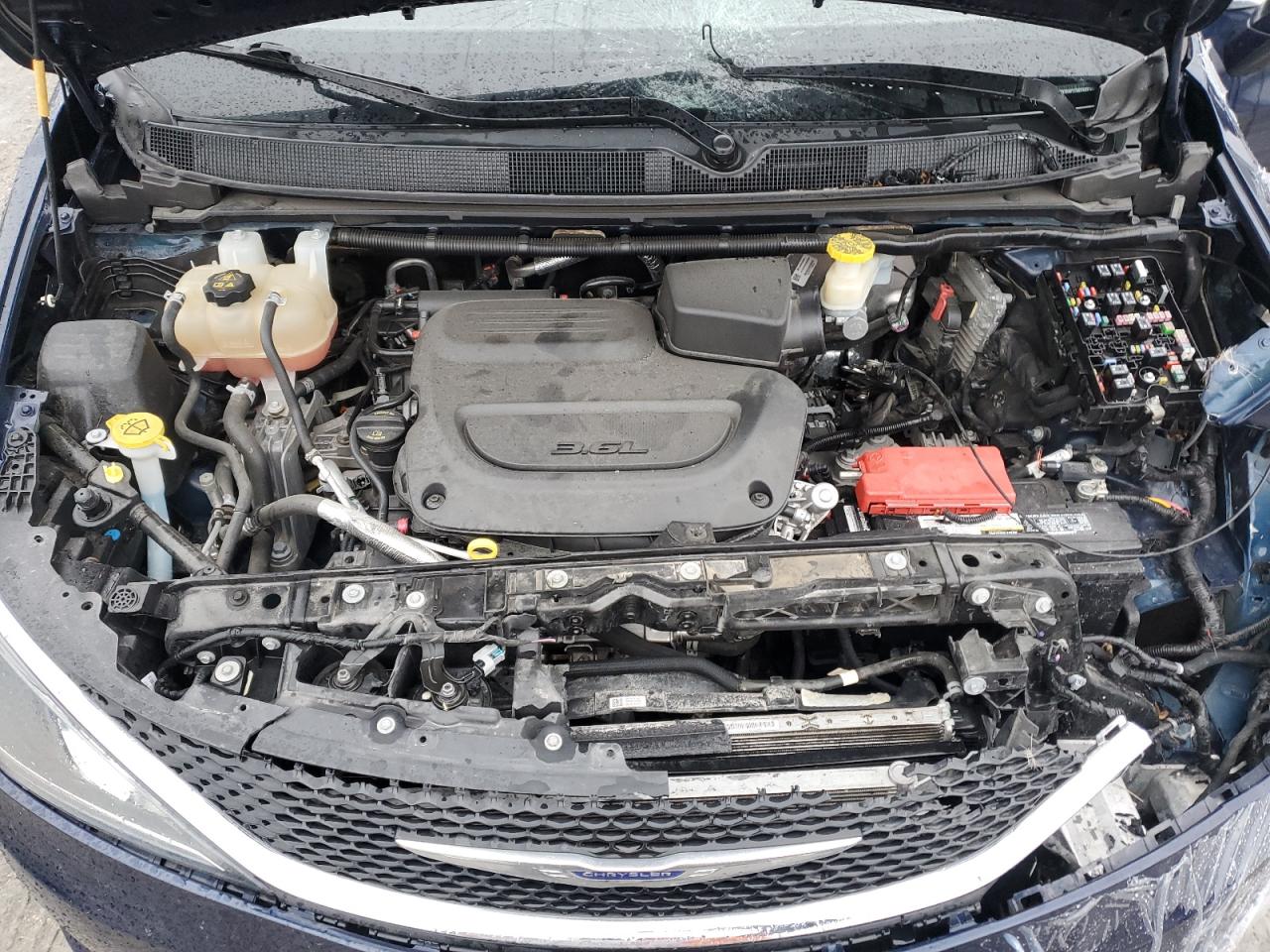 2019 Chrysler Pacifica VIN 2C4RC1BG5KR710714 Copart auction photo, front end damage thumbnail 13