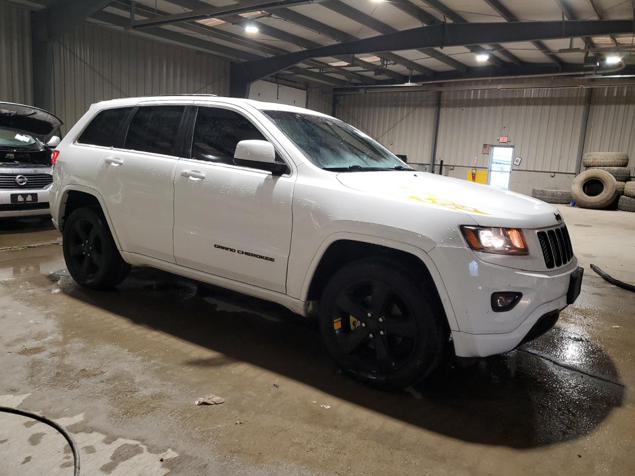 2014 Jeep Grand Cherokee VIN 1C4RJFAG2EC496816 Copart auction photo, side damage thumbnail 4