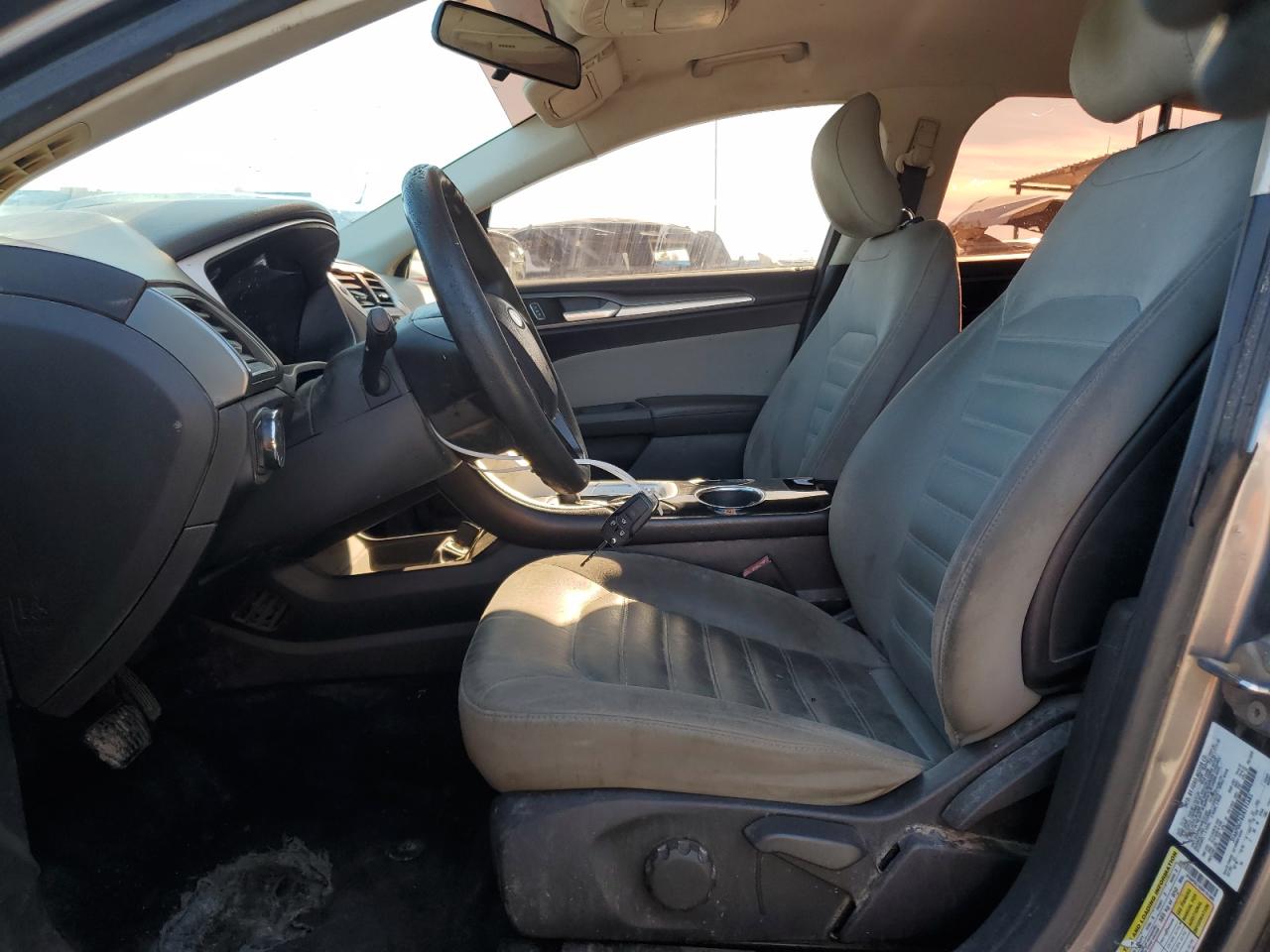 2013 Ford Fusion VIN 3FA6P0G76DR191685 Copart auction photo, front end / rear end damage thumbnail 7
