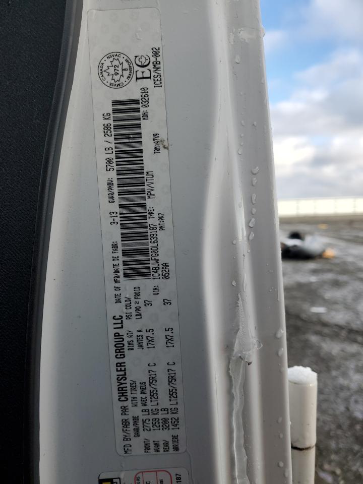 2013 Jeep Wrangler VIN 1C4BJWFG0DL639187 Copart auction photo, water/flood damage thumbnail 15