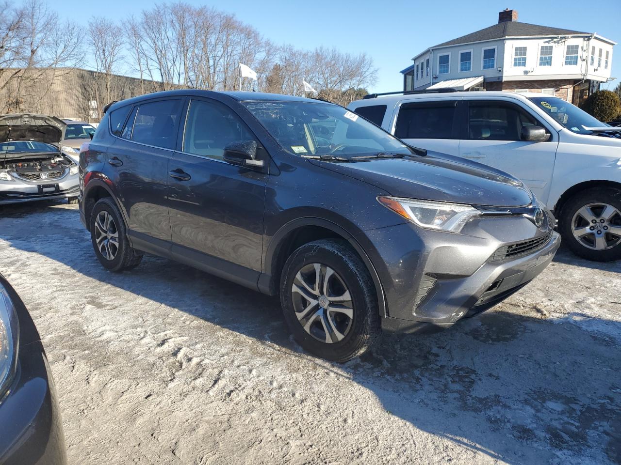 2018 Toyota RAV 4 VIN JTMBFREV3JJ242616 Copart auction photo, rear end damage thumbnail 4