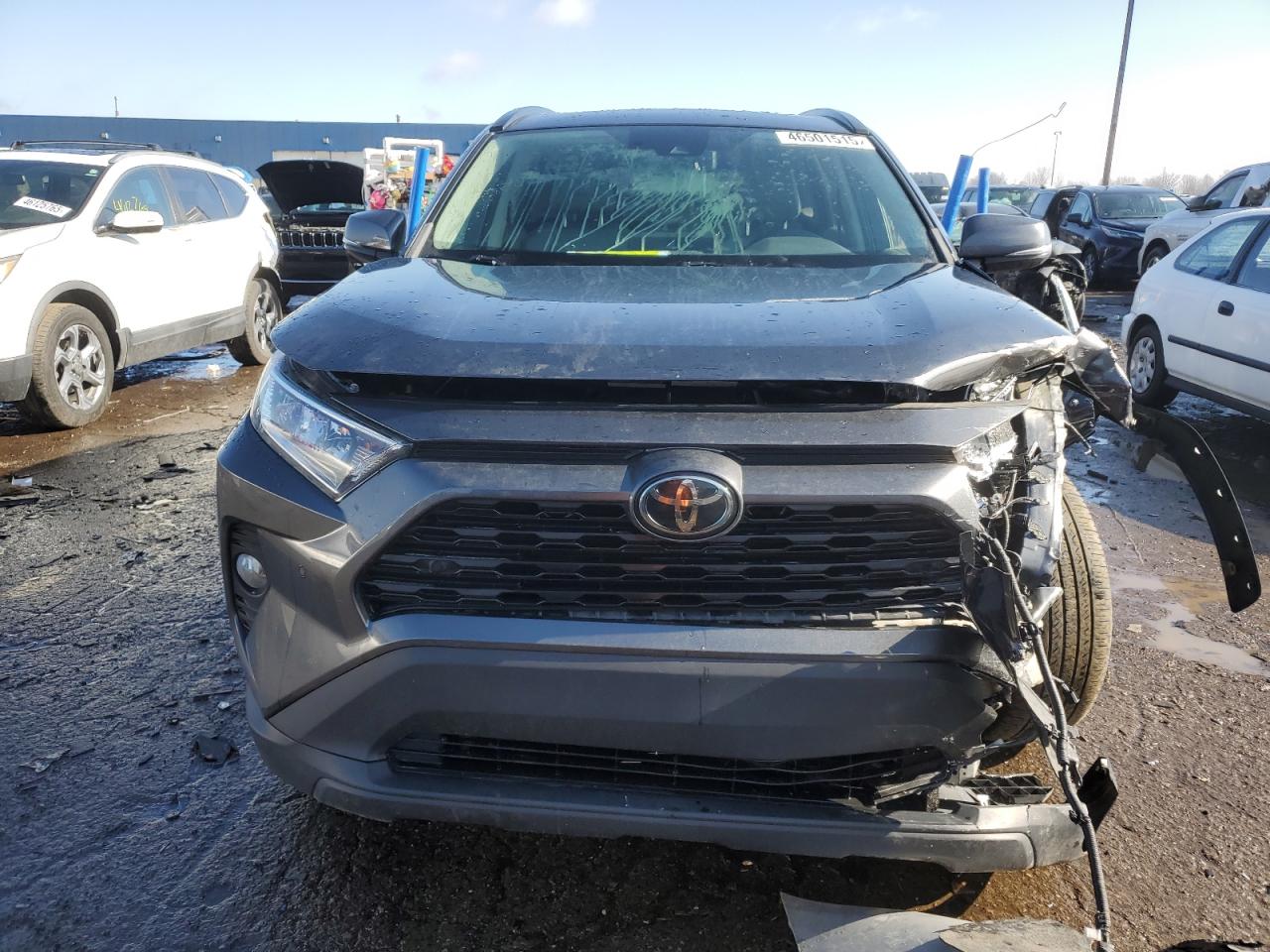 2019 Toyota RAV 4 VIN 2T3A1RFV1KC012120 Copart auction photo, front end damage thumbnail 5