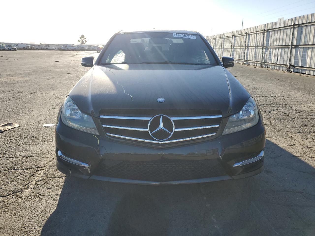 2013 Mercedes-Benz C-klasse VIN WDDGF4HB3DR254397 Copart auction photo, front end damage thumbnail 5
