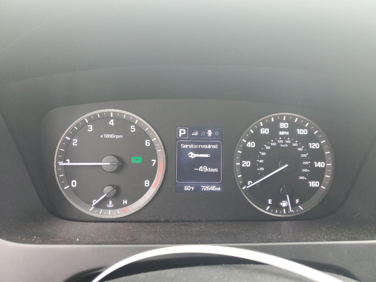 2016 Hyundai Sonata VIN 5NPE24AF0GH379380 Copart auction photo, front end / side damage thumbnail 9