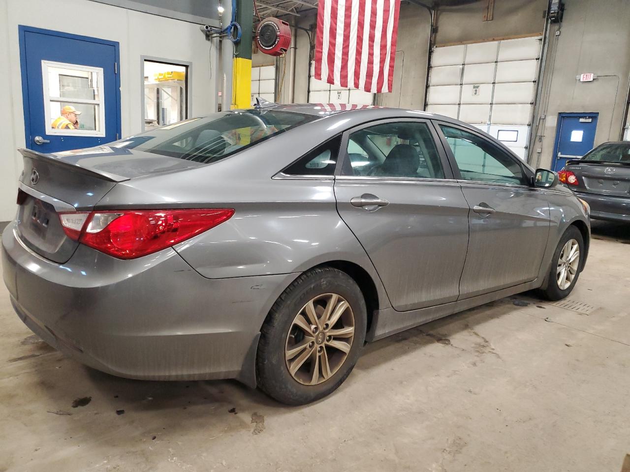 2013 Hyundai Sonata VIN 5NPEB4AC7DH666233 Copart auction photo, front end damage thumbnail 3