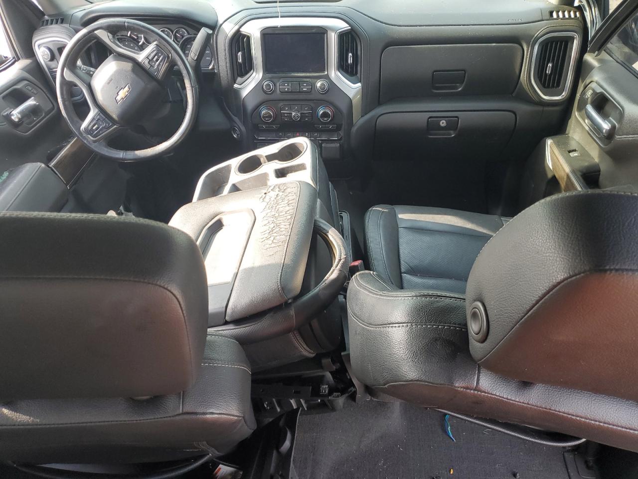 2019 Chevrolet Silverado VIN 1GCPWCED7KZ386067 Copart auction photo, side damage thumbnail 8