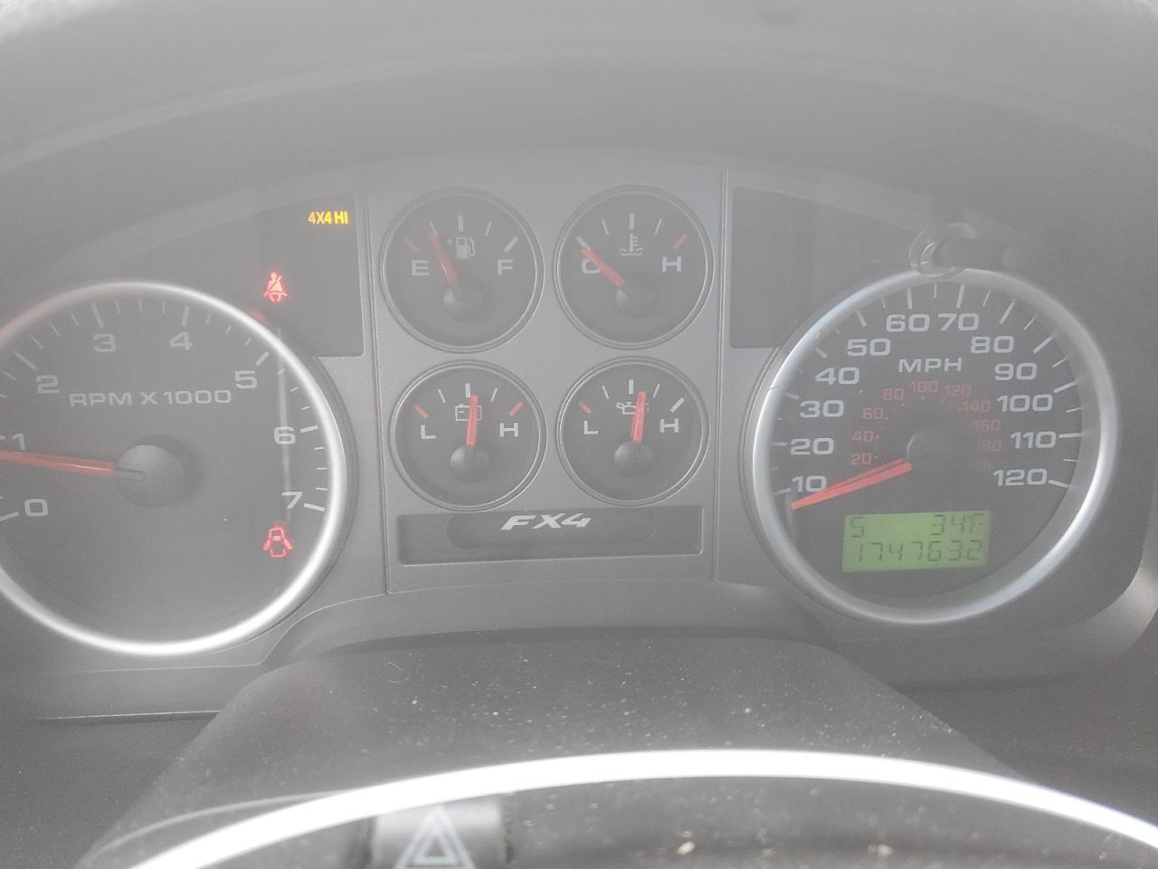2007 Ford F-150 VIN 1FTPX04567KC44816 Copart auction photo, front end damage thumbnail 9