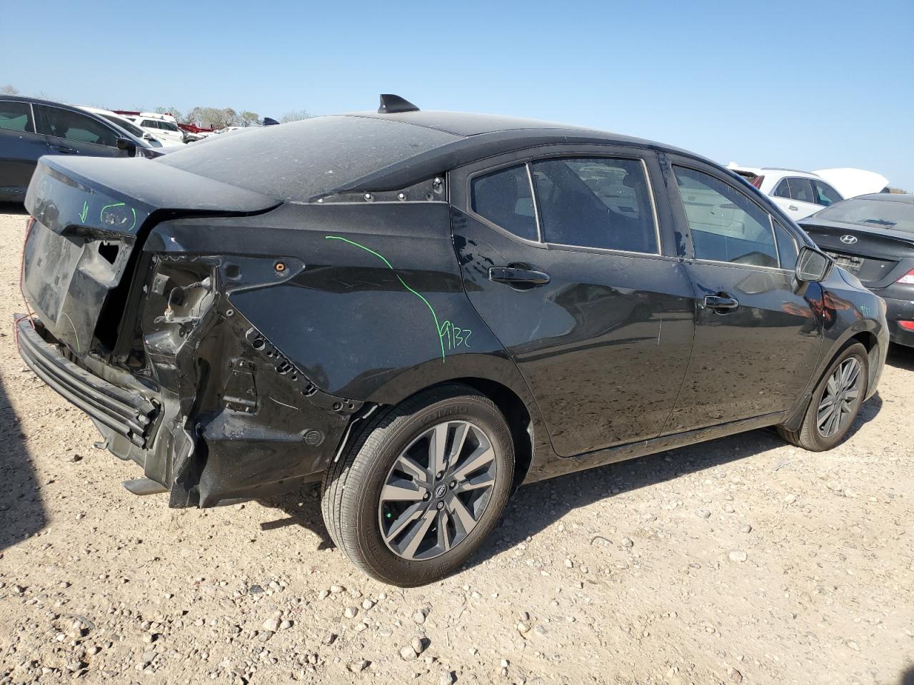 2024 Nissan Versa VIN 3N1CN8EV8RL922780 Copart auction photo, rear end / minor dent/scratches damage thumbnail 3