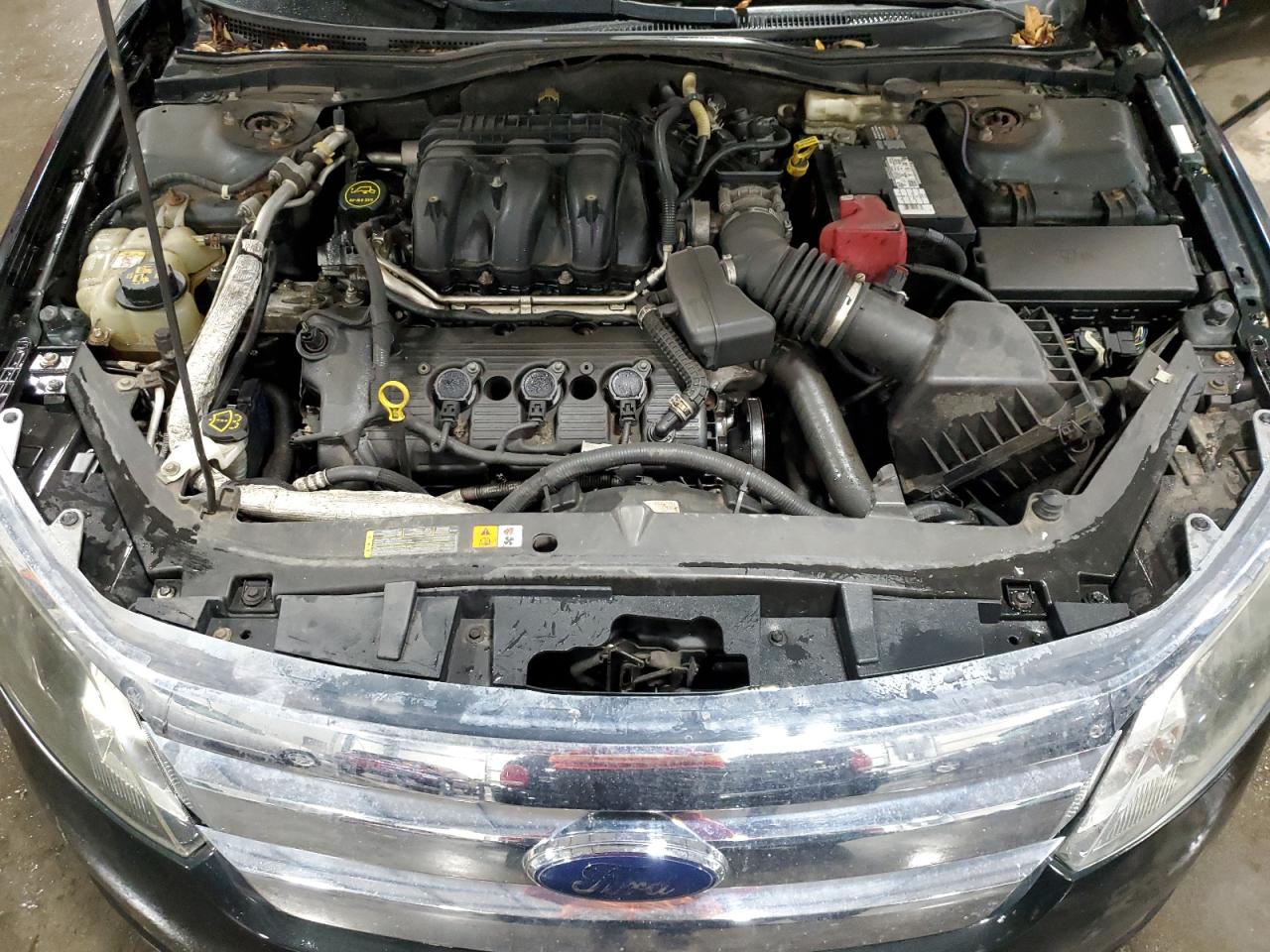 2010 Ford Fusion VIN 3FAHP0JG6AR172003 Copart auction photo, side / front end damage thumbnail 11